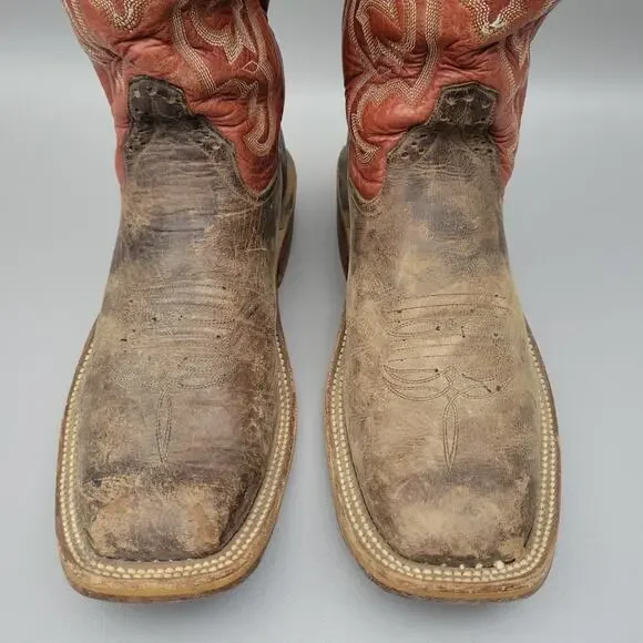 Vintage Rios of Mercedes Men’s Cowboy Boots Size 8.5 D Made In USA